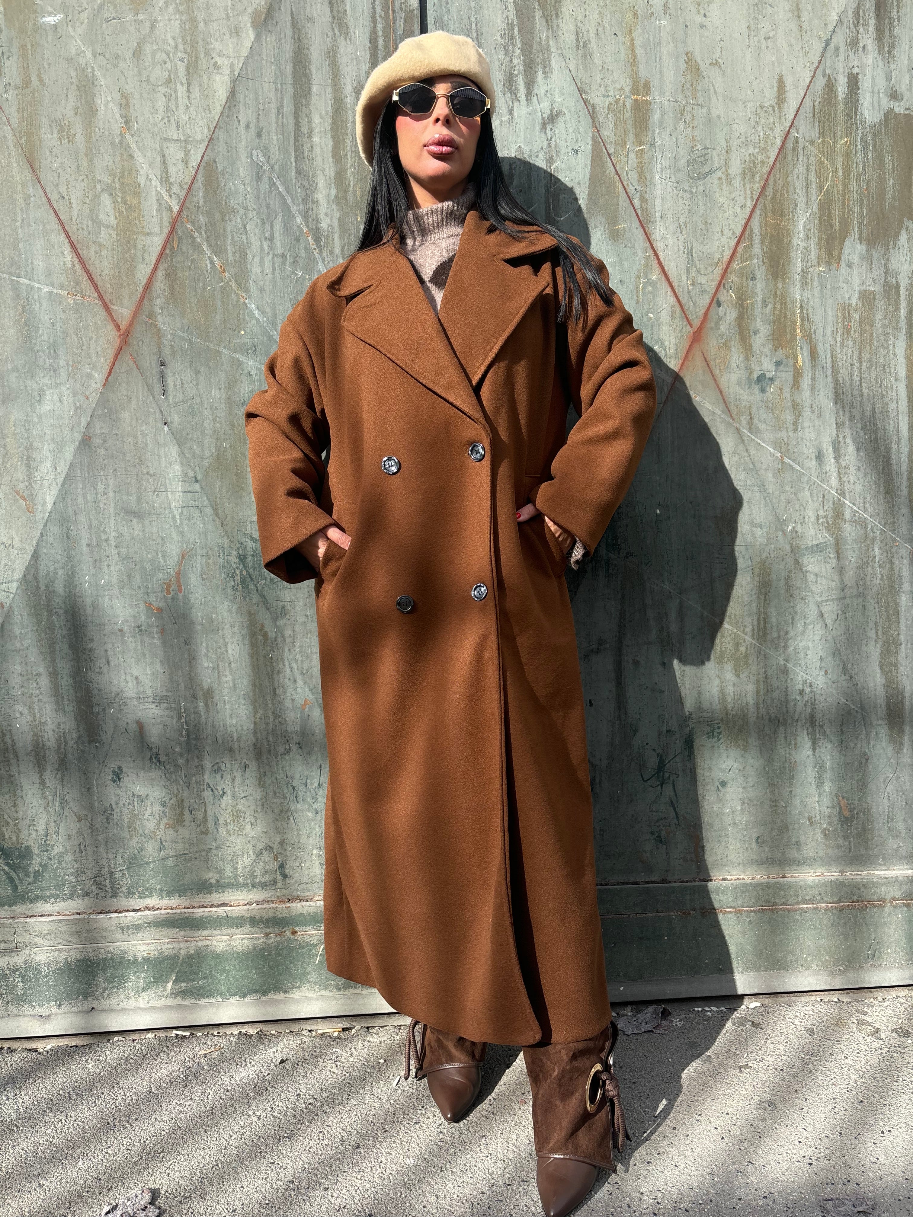 Cappotto camel