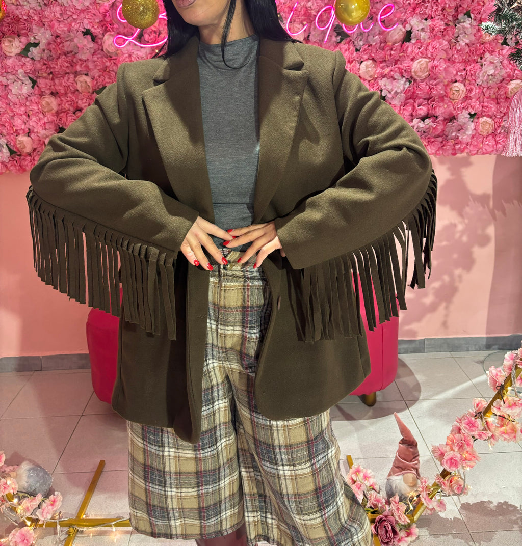 Blazer frangia